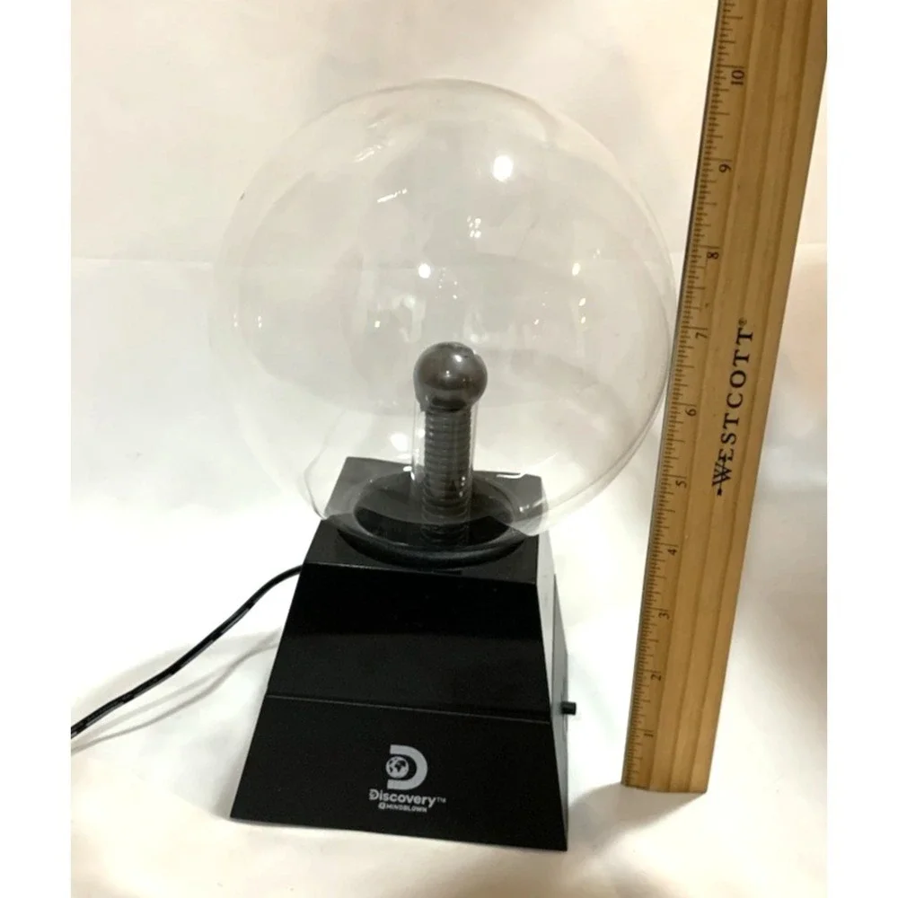 Discovery Mindblown Plasma Globe Interactive Electricity Display-tested, Working
